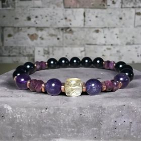 Crystal Natural Stone Bracelet Female High Sense Ornament (Option: L0572style)