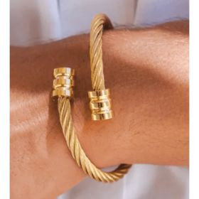 Bangle Bracelet (Option: Gold)