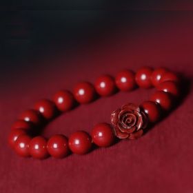 Rose Bracelet (Option: 6mm)