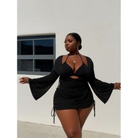 Women's Swimsuit SetKA-P189-01 (Option: 1XL)