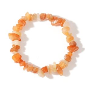 Rough Stone Crystal Mineral Rough Stone Women's Bracelet (Option: BB24080801G)