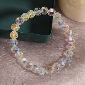 Light Luxury And Simplicity Sweet All-matching Student Girlfriends Bracelet (Option: 6mm)