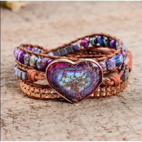 Ladies Labrador Crystal Bracelet In Europe And America (Option: 1color)