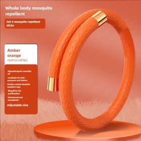 Aromatherapy Bracelet Fashion Accessories For Daily Travel Long-lasting Fragrance Charm Natural Fragrance Care Personalized Styles Are Optional (Option: Orange)