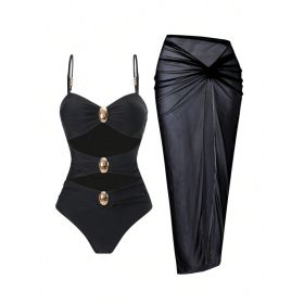 Women's Casual SwimwearKA--KA-P796-01 (Option: S)